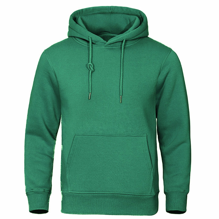 Unisex Premium-Kapuzenpullover mit extra hohem Kragen, Kängurutasche und gebürstetem Innenfutter Drune