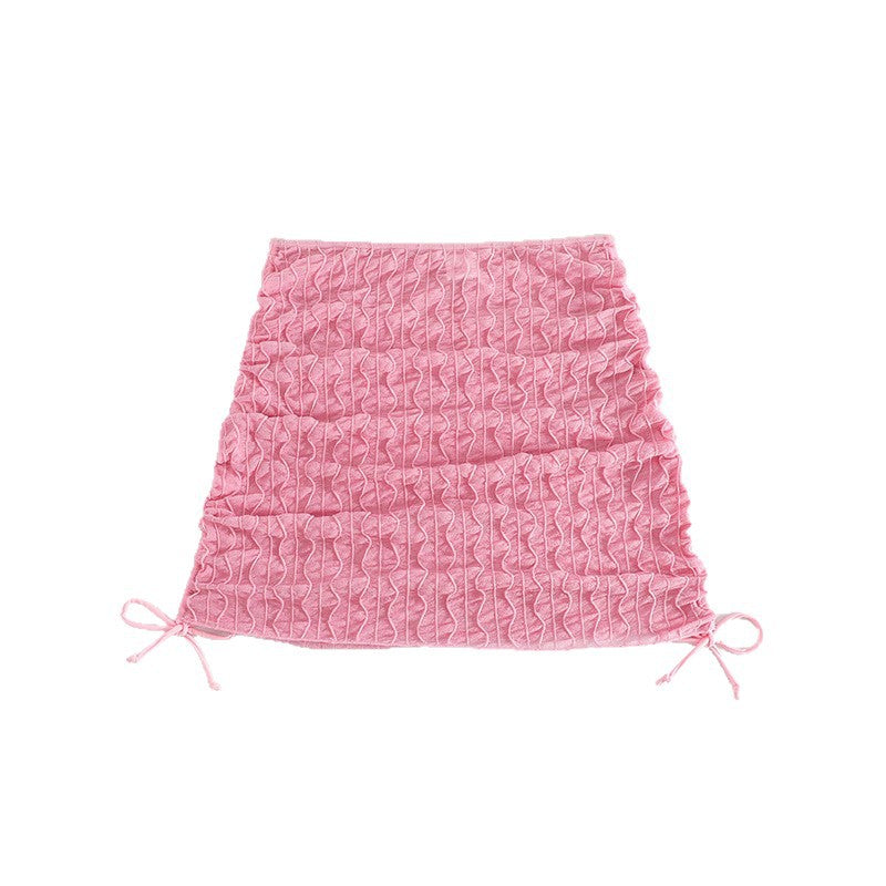 Damen Rüschenshorts mit verstellbaren Bindebändern Drune