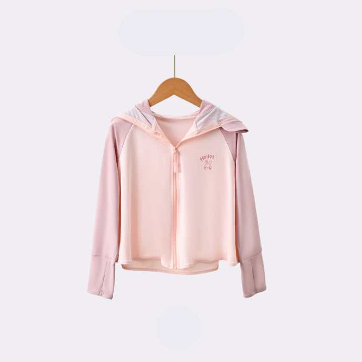 Kinder UV-Schutzjacke mit Kapuze und atmungsaktiven Eigenschaften Drune