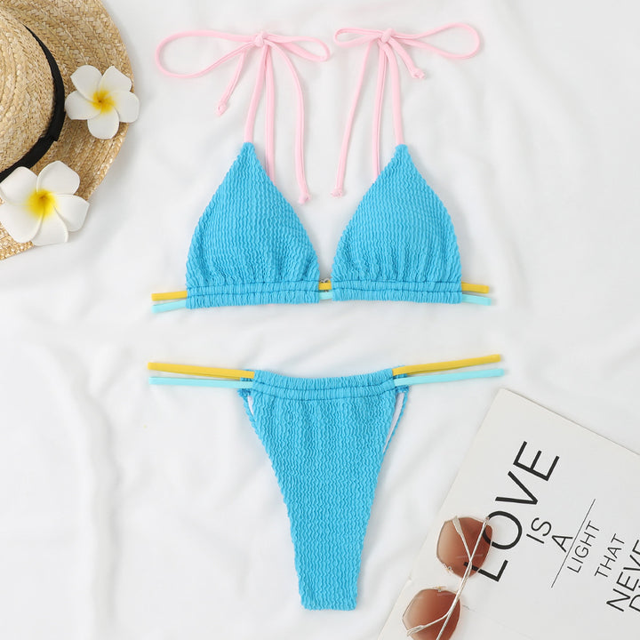 Damen Bikini-Set mit verstellbaren Trägern und kombiniertem Gummibund Drune