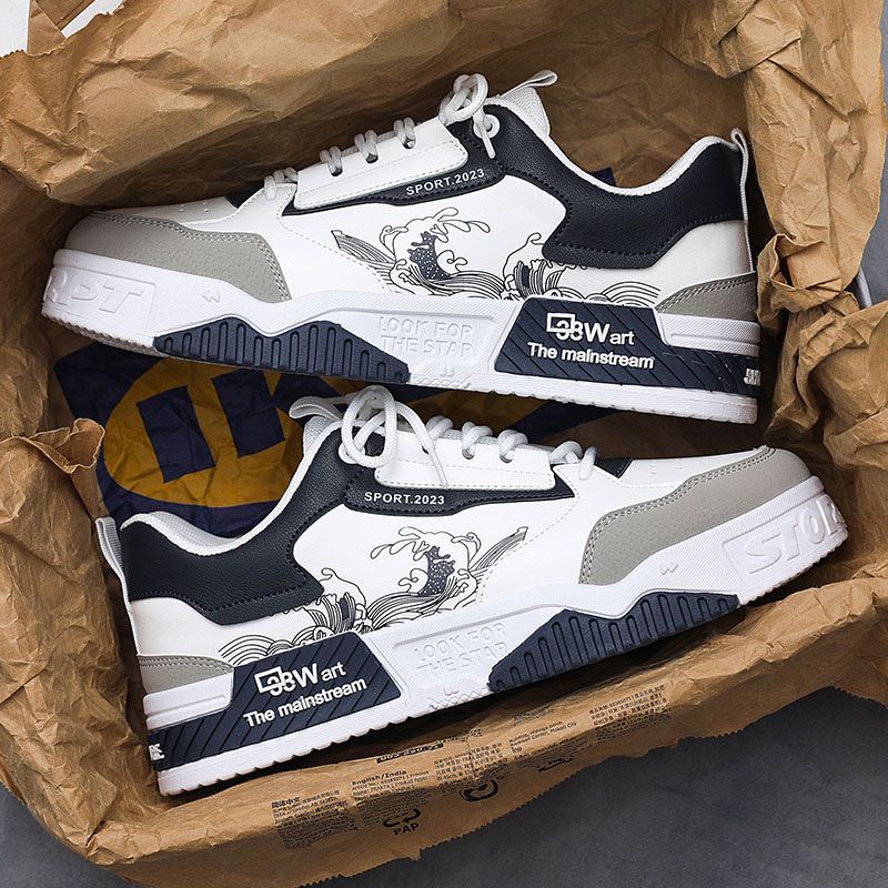 Damen Sportliche Sneaker mit einzigartigem Kunstdesign Drune