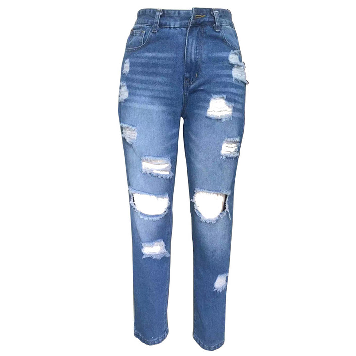 Damen destroyed Boyfriend Jeans Drune