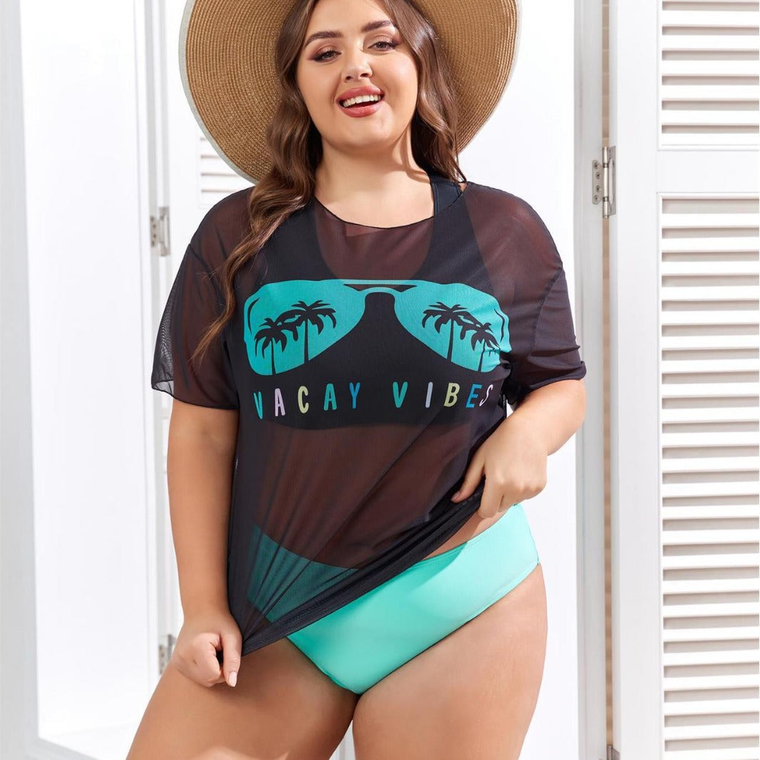 Damen Sportliches Bikini-Set mit leichtem Oberteil und modischem Design Drune