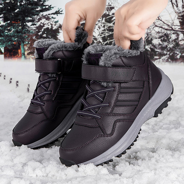 Damen Winterwanderschuhe mit rutschfester Sohle und isolierendem Futter Drune