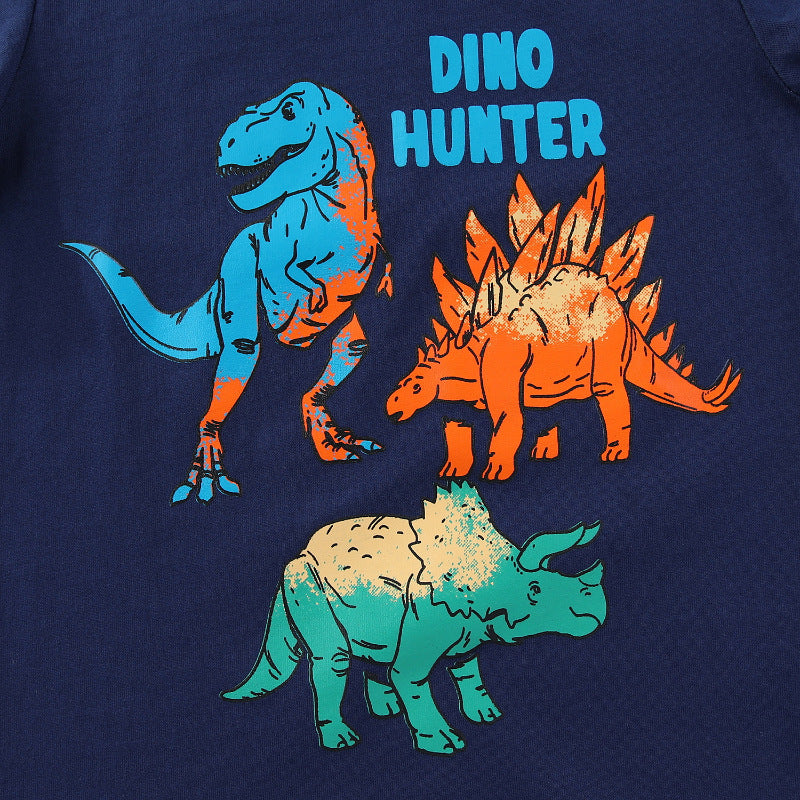 Jungen T-Shirt mit kreativem Dinosaurier-Design Drune