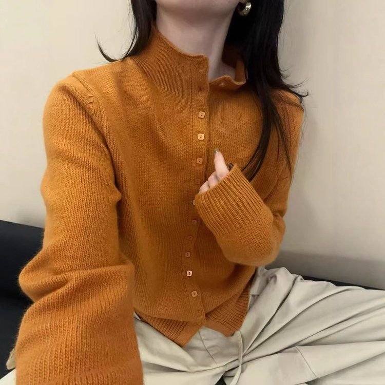 Damen Warmer Strickcardigan Drune