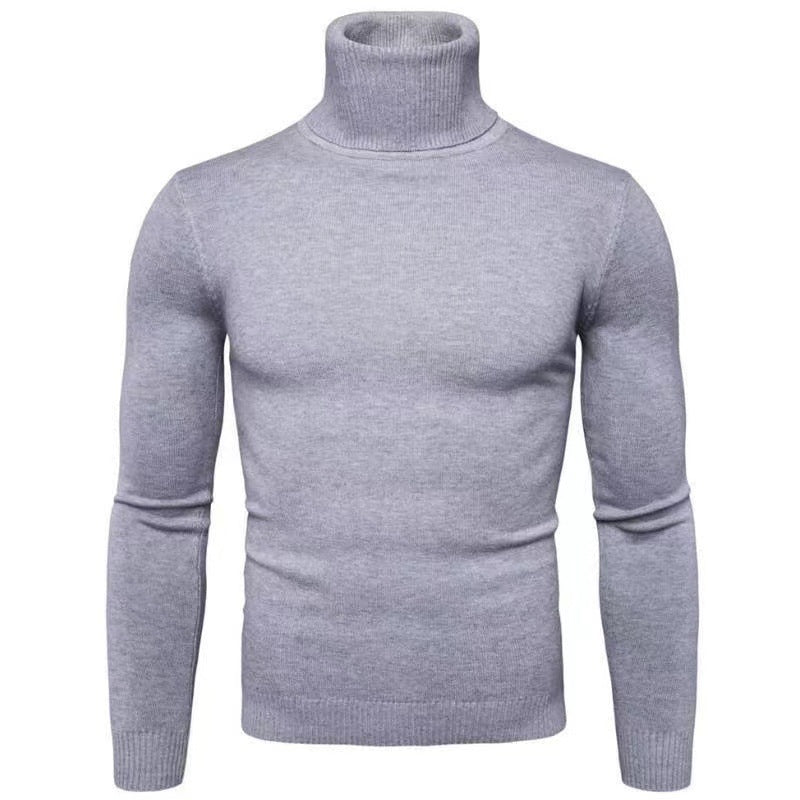 Herren Rollkragenpullover aus hochwertiger Baumwolle Drune
