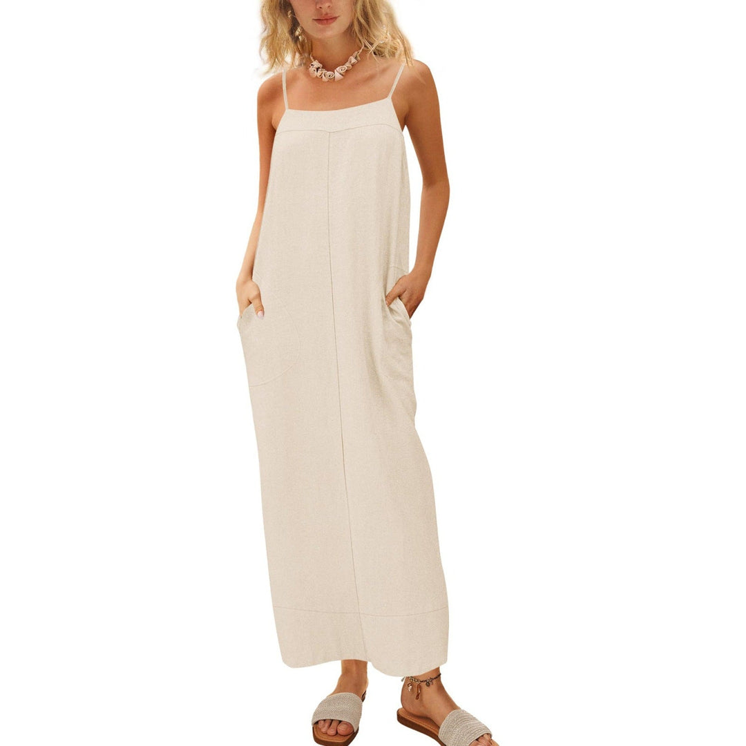 Damen Sommerkleid mit seitlichen Taschen Drune