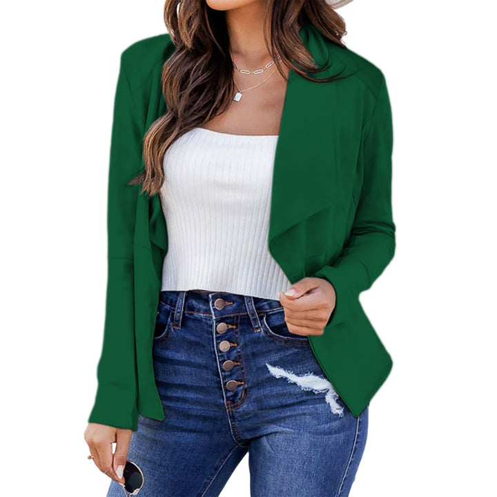Damen elegante und lässige Blazerjacke Drune