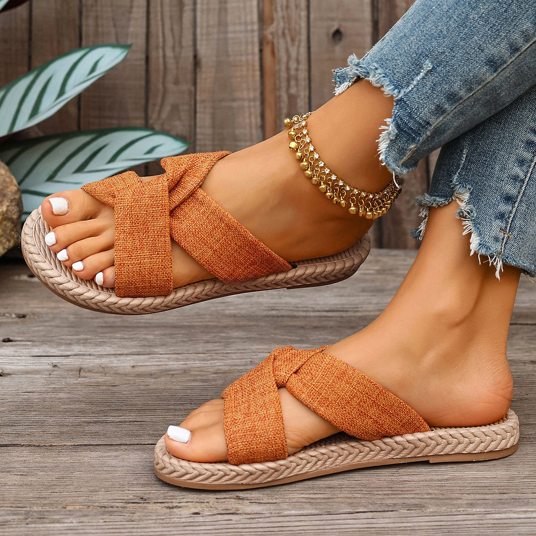 Damen Bequeme Sommer-Sandalen Drune