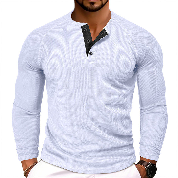Herren Langarmhemd Drune