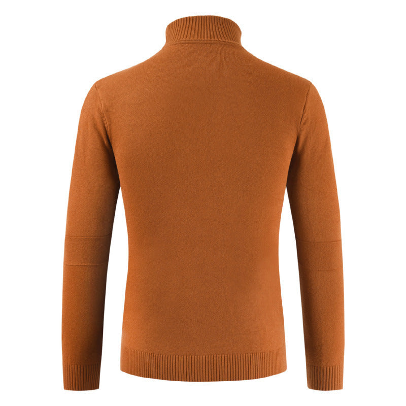 Herren Rollkragenpullover aus weichem Strickmaterial mit modernem Design Drune