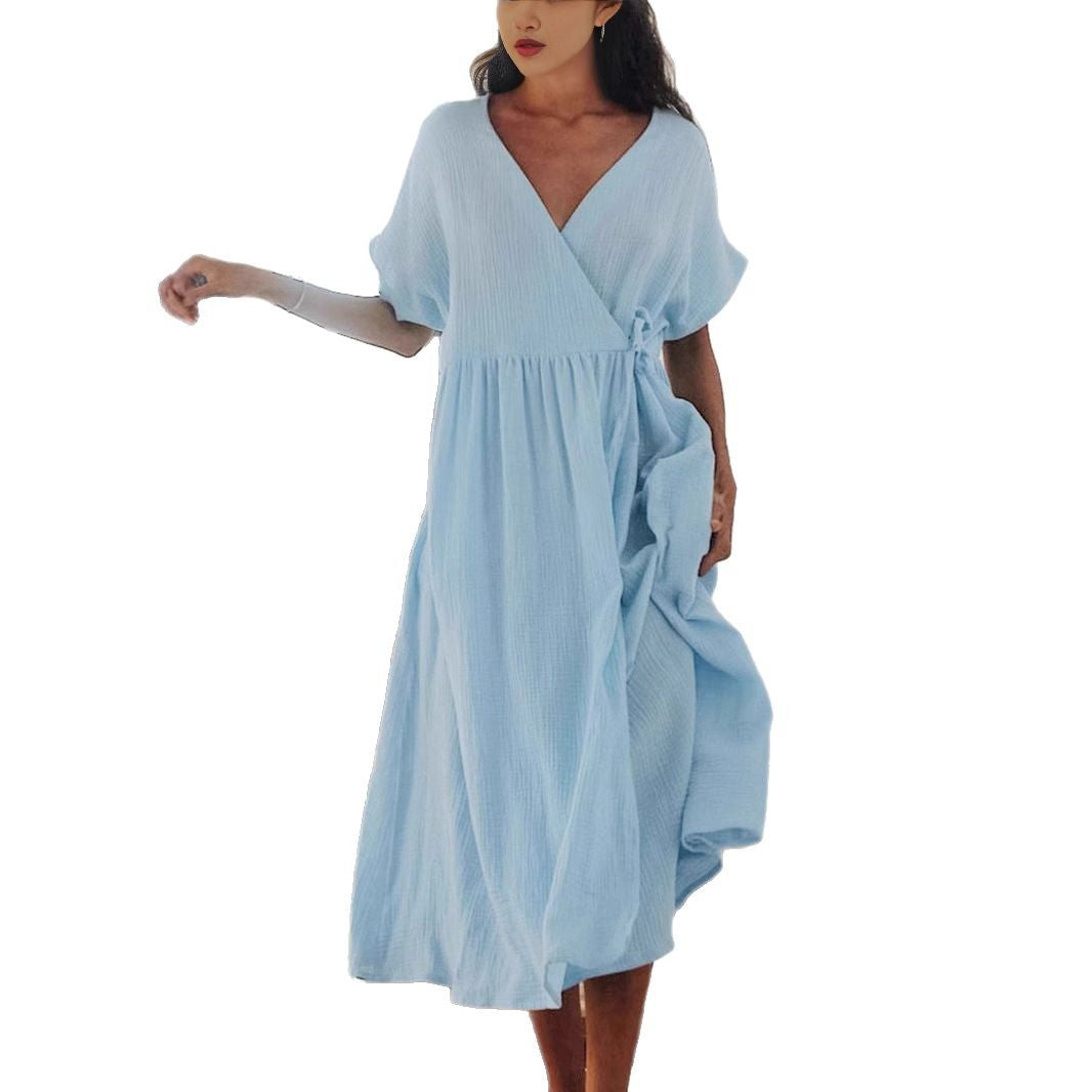 Damen Wickelkleid Drune