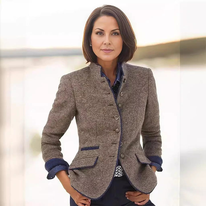 Damen Maßgeschneiderter Texturierter Blazer Drune