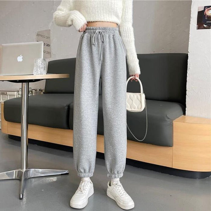 Damen Freizeit-Hose mit elastischem Bund und modernen Bündchen Drune