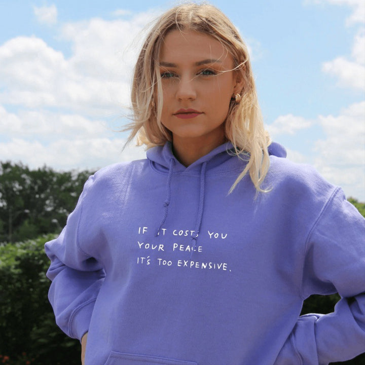 Damen Kapuzensweater mit inspirierendem Spruch und bequemer Passform Drune