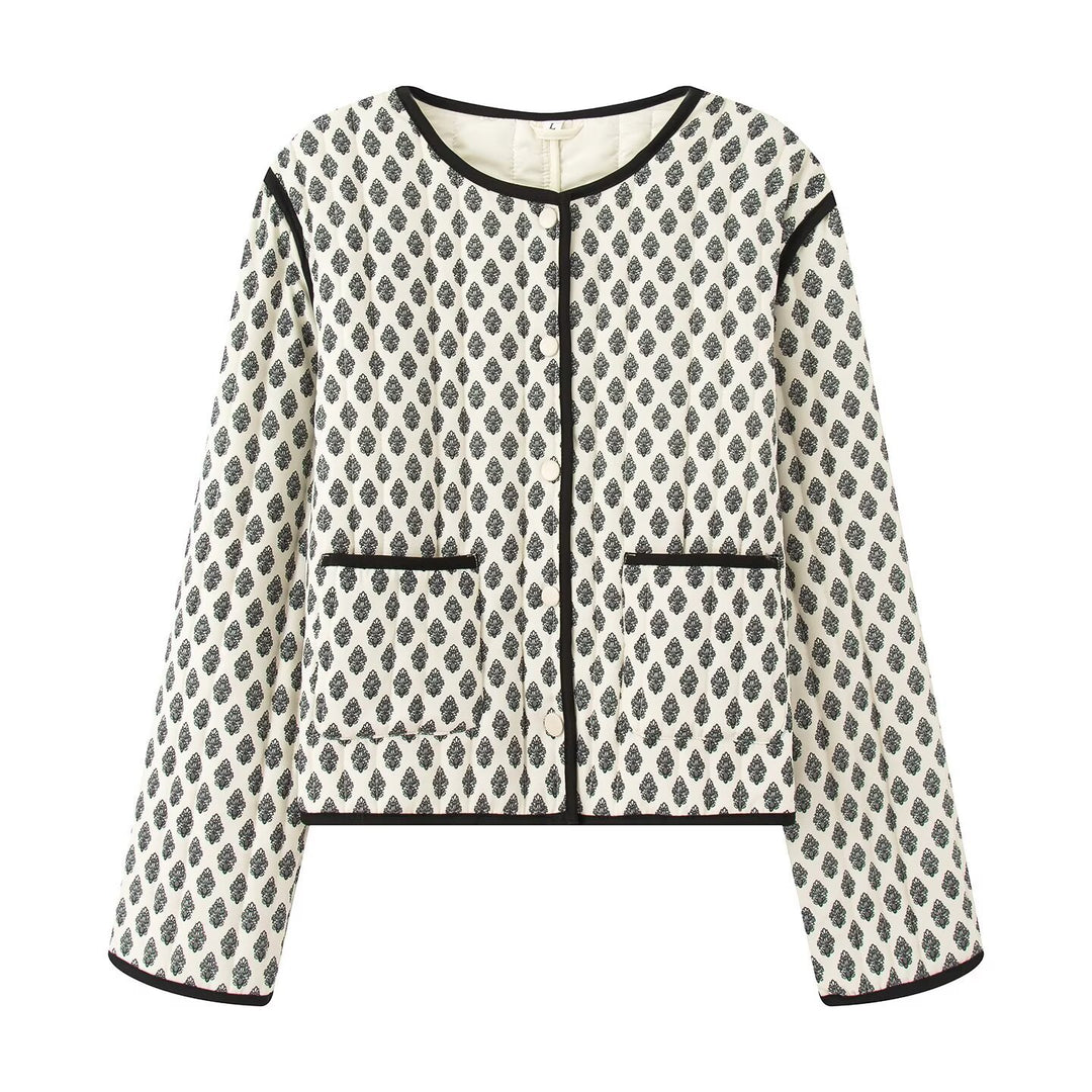 Damen elegante und bequeme Jacke Drune