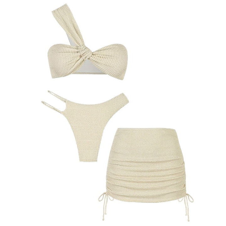 Damen Strandidyll Bikini-Set mit raffinierten Rüschendetails Drune