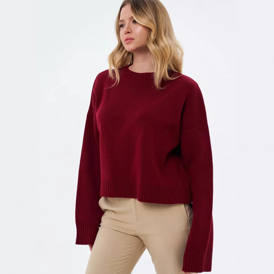 Damen Oversized Pullover Drune