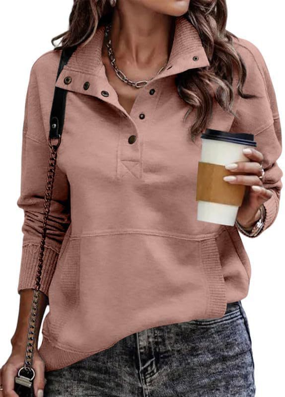 Damen urbaner sportlicher Pullover Drune