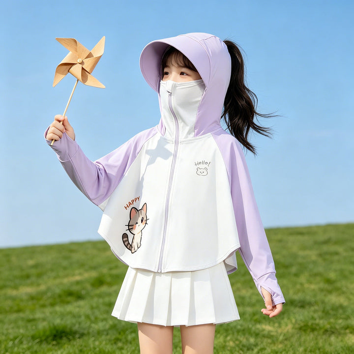 Mädchen sportliche Jacke Drune