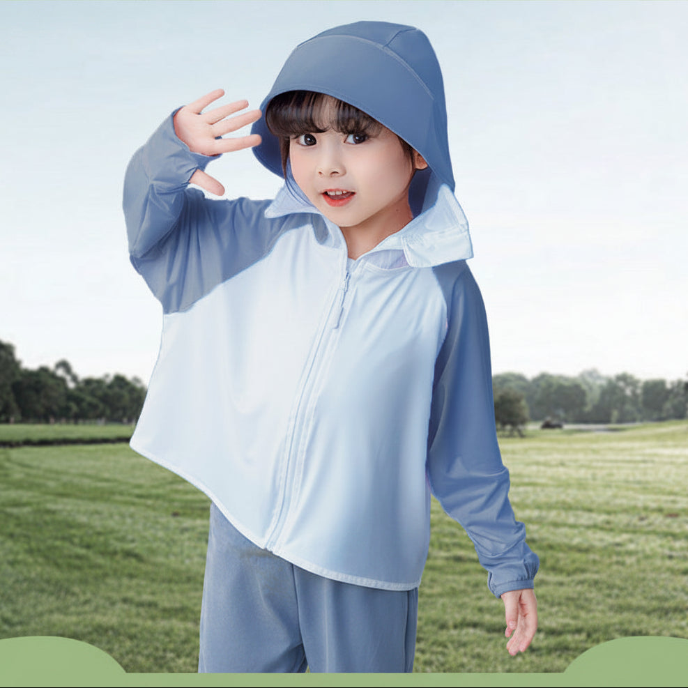 Damen UV-Schutzjacke mit Kapuze und atmungsaktivem Design Drune