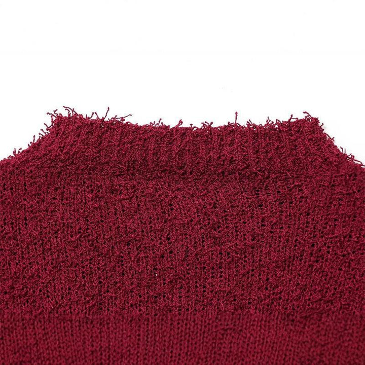 Damen Kuschelige Strickjacke mit auffälligen Ärmeln Drune