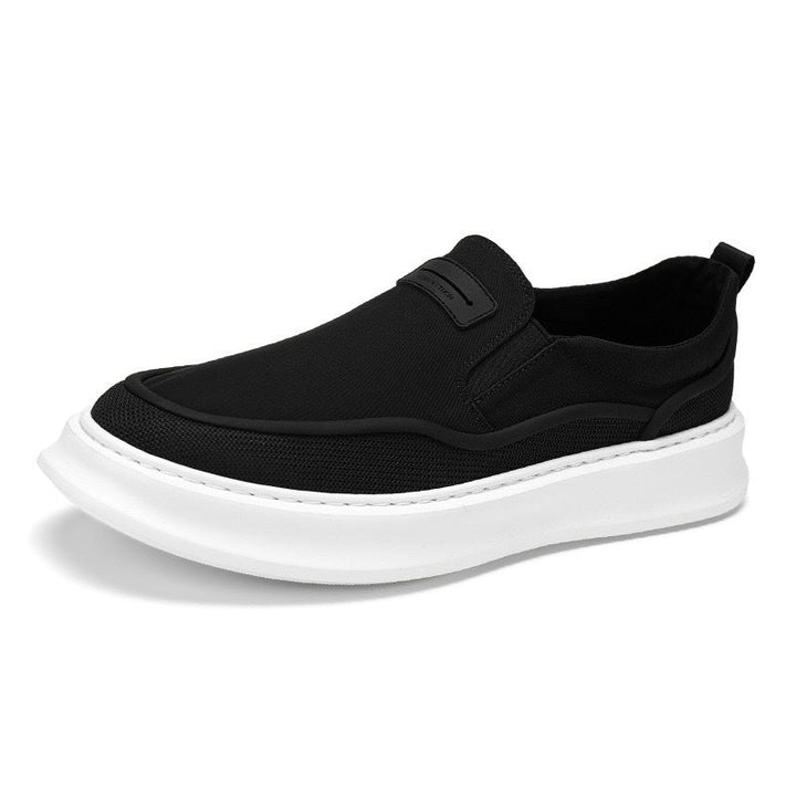 Damen Slip-On Sneakers mit atmungsaktiver Mesh-Oberfläche und dämpfender Sohle Drune