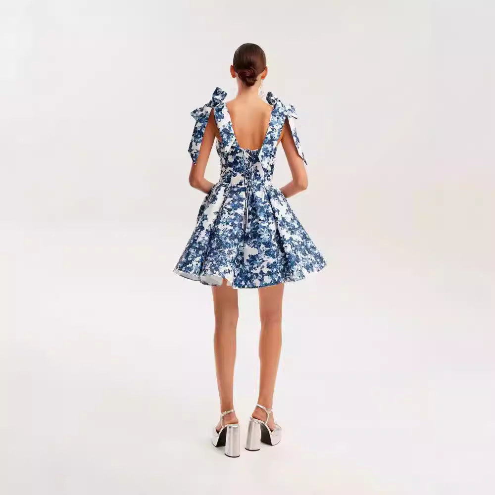 Damen Sommerliches Blumenkleid Drune