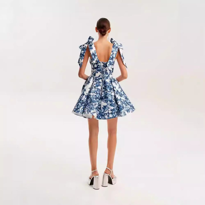 Damen Sommerliches Blumenkleid Drune