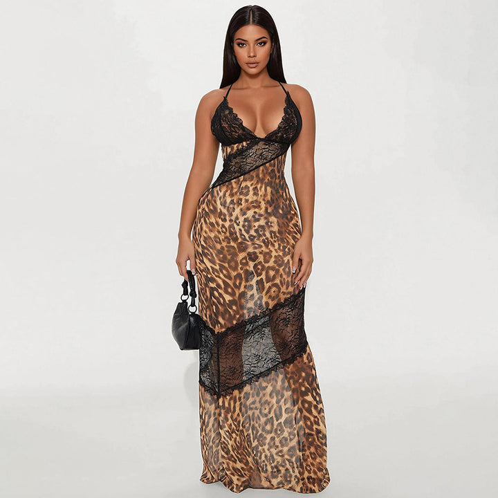 Damen Kleid Drune