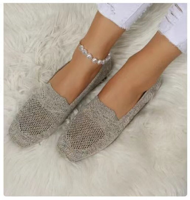 Damen Perforierte Slip-On Loafers Drune