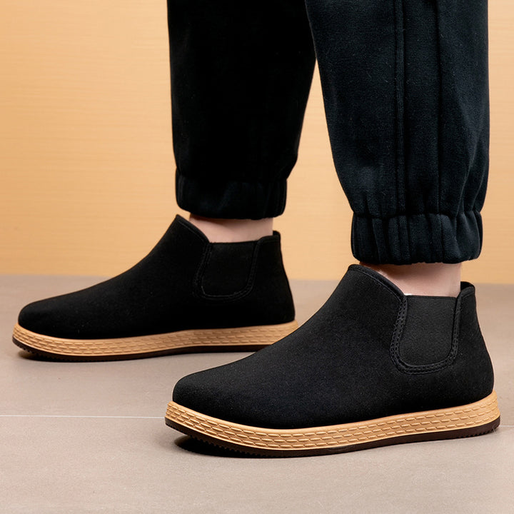 Damen Warme und komfortable Ankle Boots mit kuscheligem Innenfutter Drune