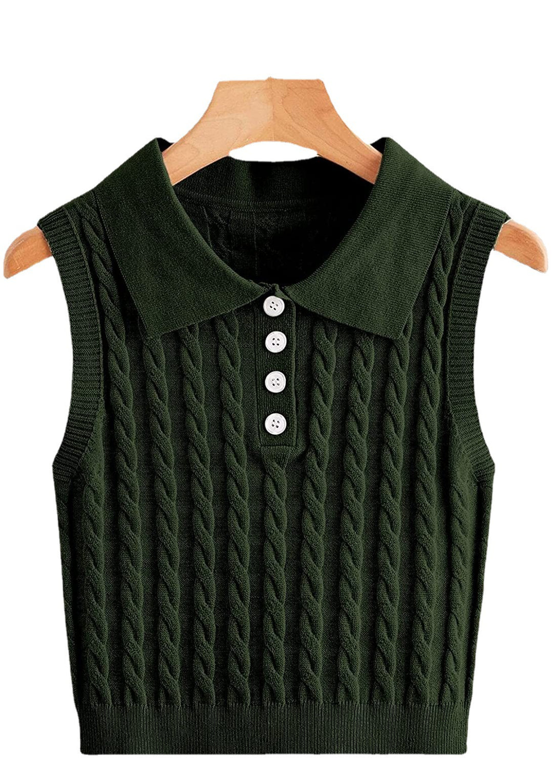 Damen Stricktop mit Kollo Drune