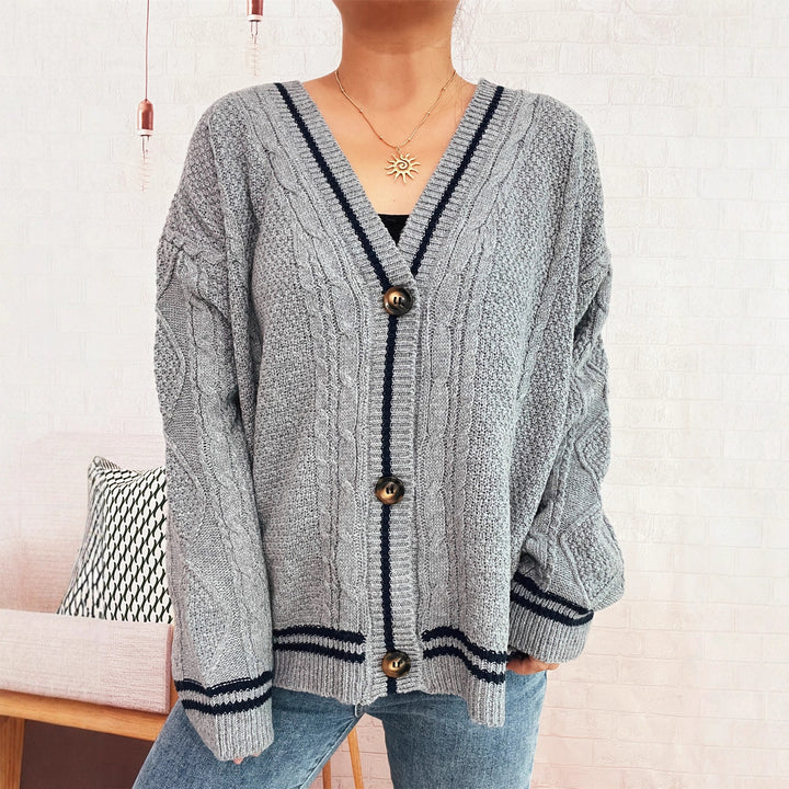 Damen Strickjacke mit auffälligen Stern-Detail Drune