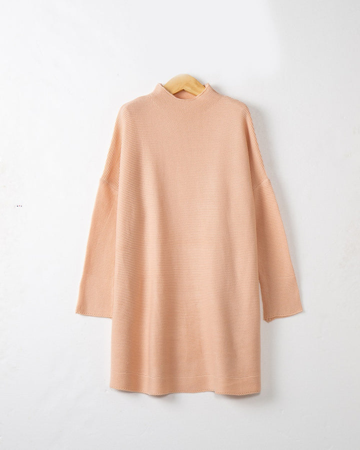 Damen Großer Rollkragenpullover aus weichem Strick Drune