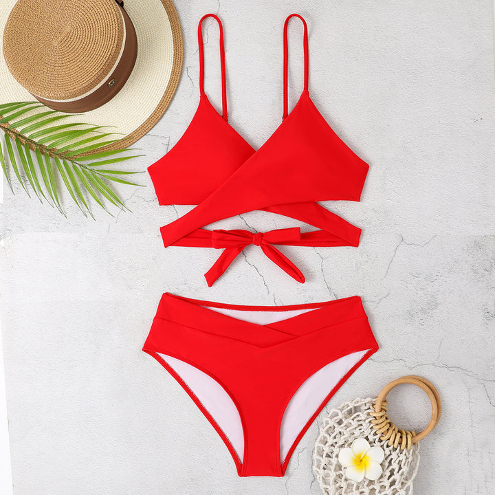 Damen Cut-Out Bikini-Set mit stilvollem Design Drune