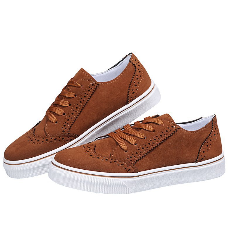 Damen Elegante Sneakers mit modischem Brogue-Design Drune