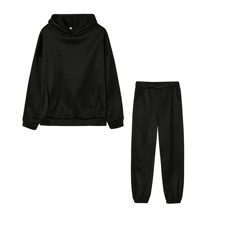 Damen Sportliches Hoodie- und Jogginghose-Set Drune