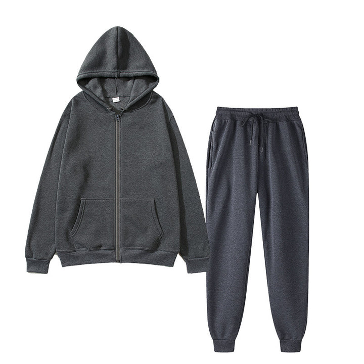 Damen Fitness-Set mit Kapuzenjacke und Jogginghose Drune