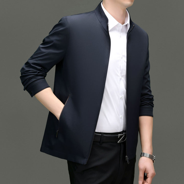 Herren leichte Funktionsjacke mit hochwertigen Details Drune
