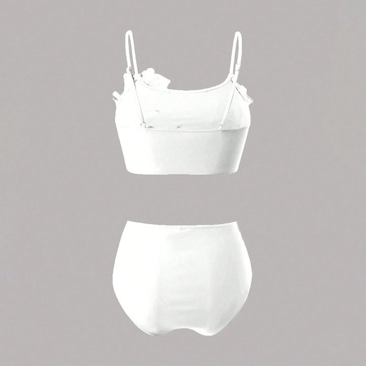 Damen Bikiniset mit floralen Applikationen Drune