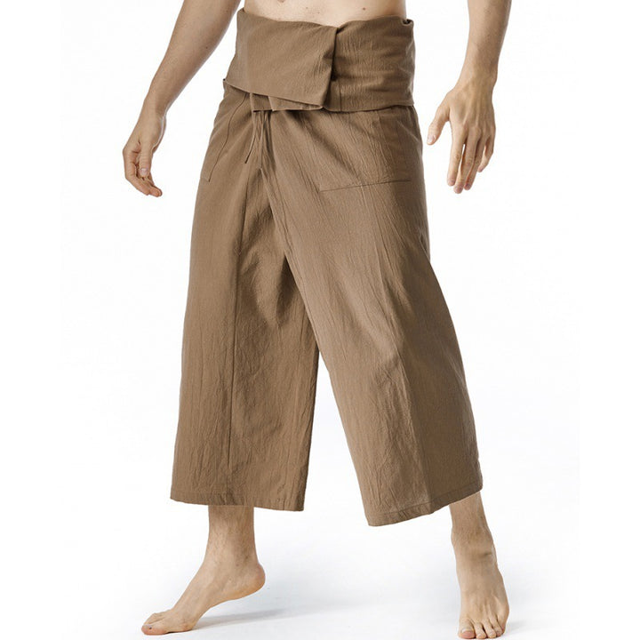 Herren lässige Wickelhosen im modernen Design Drune