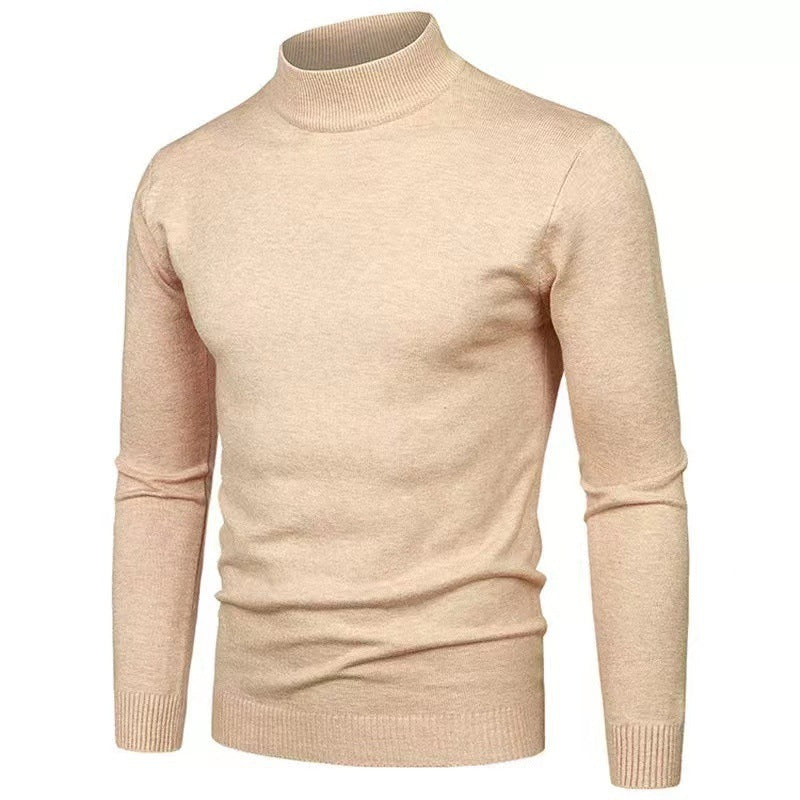 Herren Rollkragenpullover aus hochwertigem Strickmaterial Drune
