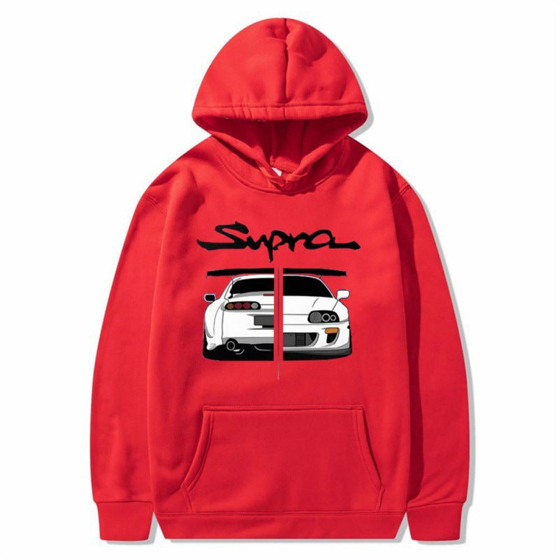 Damen Kapuzenpullover mit einzigartigem Design und bequemen Kängurutaschen Drune