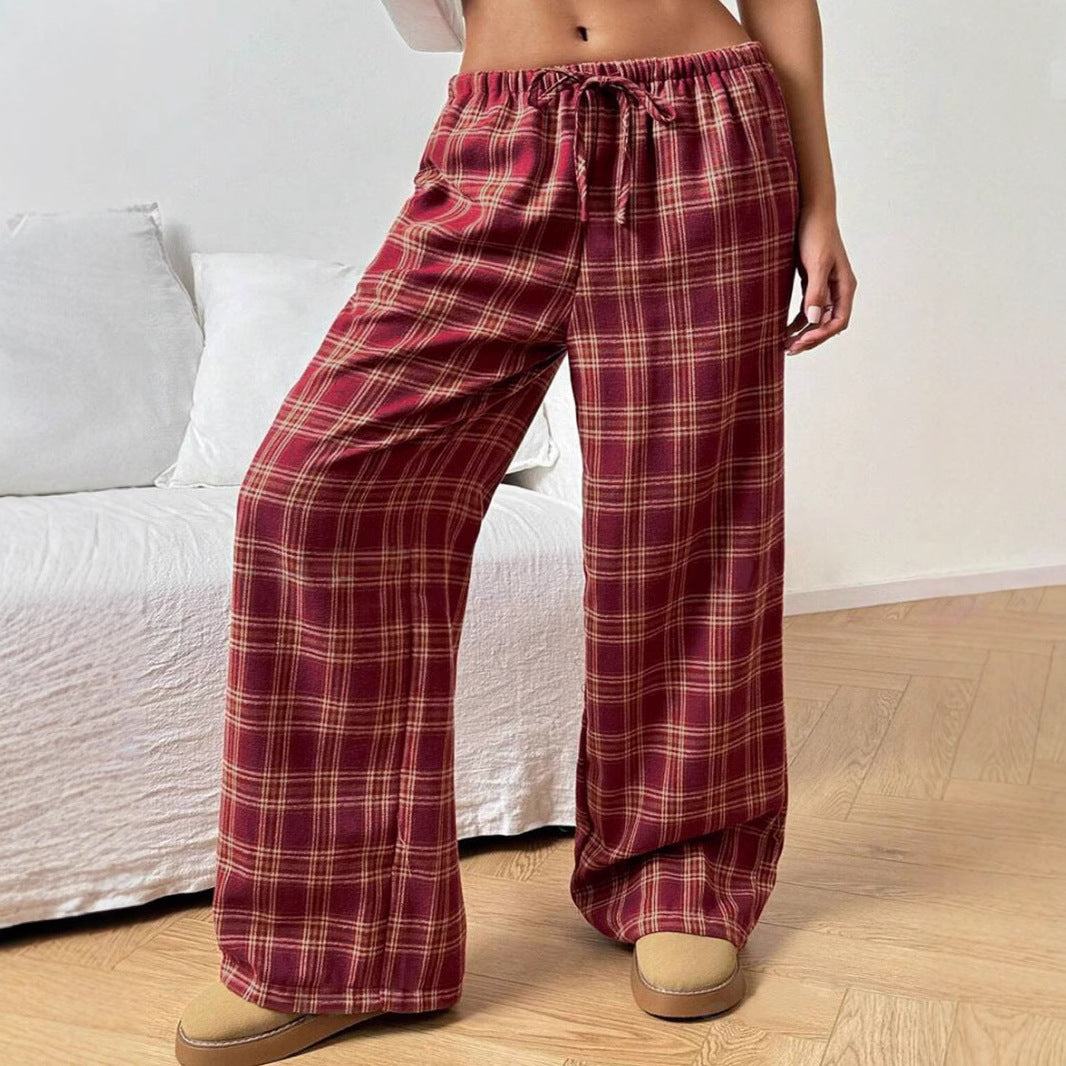Damen Weite Karottenhose Drune