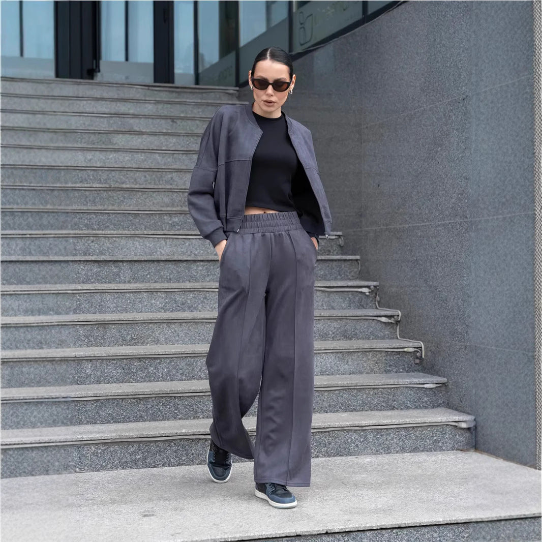 Damen lässiger Hoodie-Jumpsuit Drune