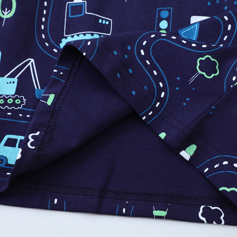 Jungen T-Shirt mit aufregendem Baustellen-Design Drune