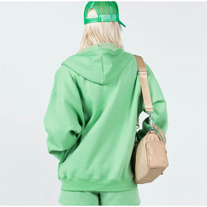 Damen Sport-Fleece-Set mit hochwertigem Reißverschluss und praktischem Taschen Drune