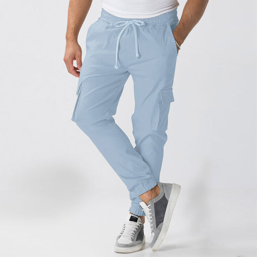 Herren Cargo-Hose mit elastischem Bund und praktischen Seitentaschen Drune